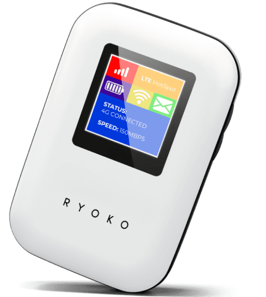 Ryoko Mobile Wifi Portable Hotspot 500mb Data 4g Lte Details Su Mundo, Conectado por Wi-Fi de Ryoko | MUAMA Ryoko